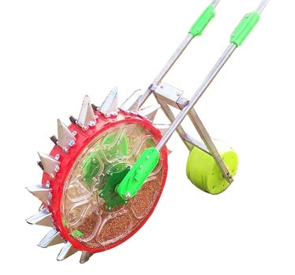 Farm machinery hand push vegetable seeder machine seed planter peanut bean onion seed planter small
